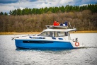 Jacht motorowy Platinum 35 Flybridge na Mazurach